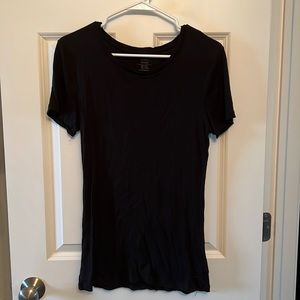 Black loose shirt
